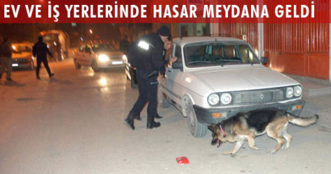 AK Parti Van il binası önünde patlama 