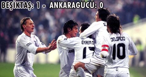 Beşiktaş: 1 - Ankaragücü: 0 