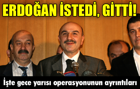 Erdoğan istedi Altınok gitti 