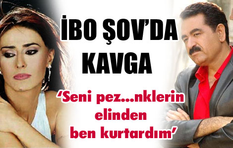 İbo ile Tilbe fena kavga etti 