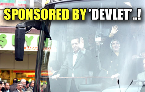 Kamu araçlarıyla AKP mitingine gidilir mi? 