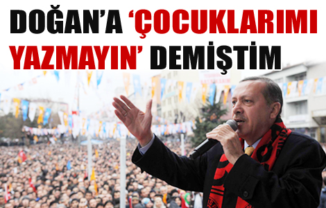 Erdoğan yine Aydın Doğan'ı hedef aldı...