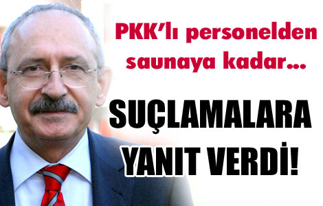 Kılıçdaroğlu suçlamalara yanıt verdi 