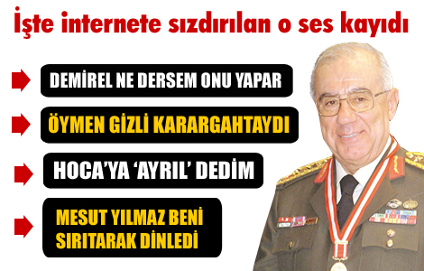 Karadayı'nın bir ses kaydı daha 