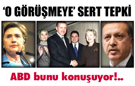 ABD'de 'O görüşmeye' sert tepki 
