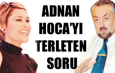 Adnan Hoca’yı sorularıyla terletti 