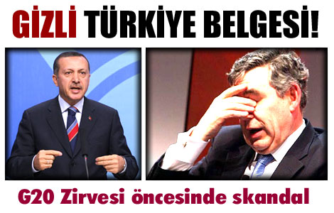 Türkiye hakkında gizli belge 