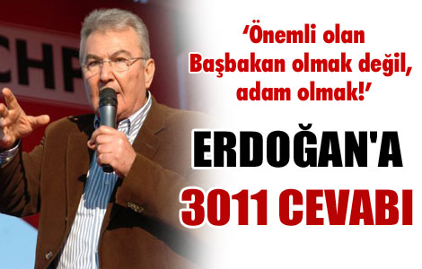 Baykal'dan Erdoğan'a 3011 cevabı 