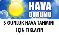 5 Günlük Hava Tahmini