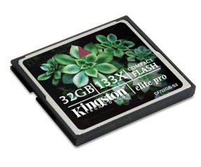 Kingston, son belleği 32GB CF Elite Pro’nun örtüsünü nihayet kaldırdı.