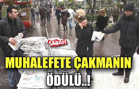  Muhalefete çakmanın ödülü..! 
