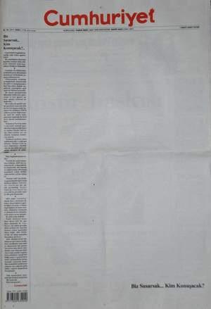 Cumhuriyet'ten beyaz protesto