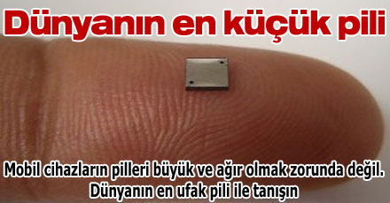 Dünyanın en küçük pili