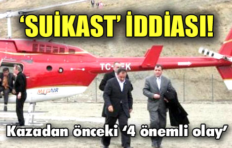 'Suikast' iddiası 