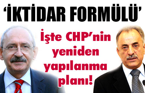 CHP'nin yeniden yapılanma formülü 