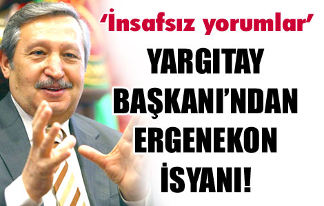 Yargıtay Başkanı'ndan Ergenekon açıklaması 