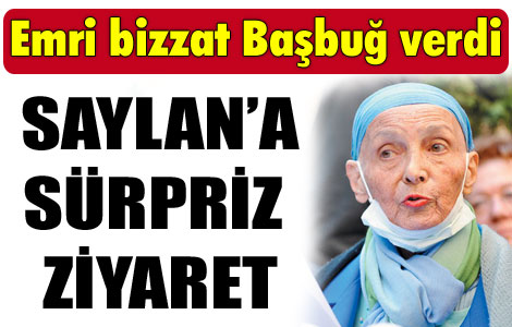 Askerden Saylan'a ziyaret 