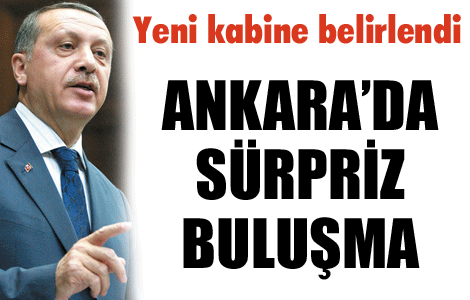 Yeni kabine belirlendi 