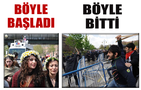 Ankara'da olaylar çıktı