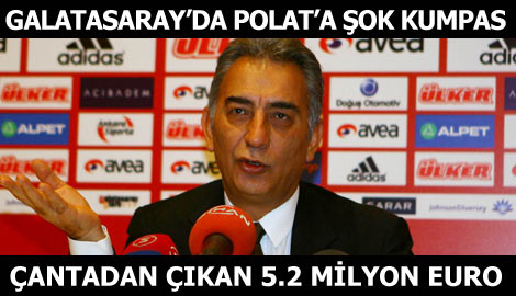 Galatasaray'da Adnan Polat'a şok kumpas