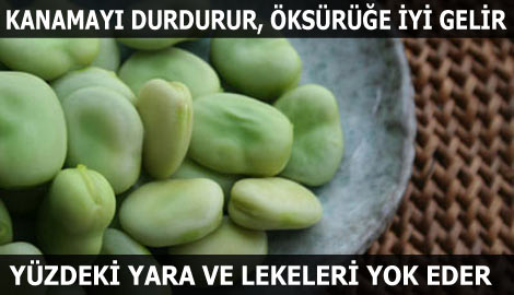 Kanamayı durdurur, öksürüğe iyi gelir