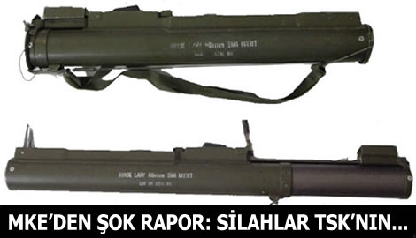 ŞOK! Silahlar TSK'nın malı çıktı